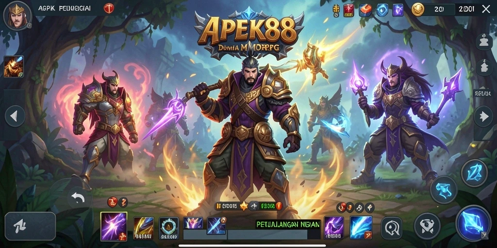 Gameplay APEK88 dengan grafis yang menakjubkan dan aksi seru.