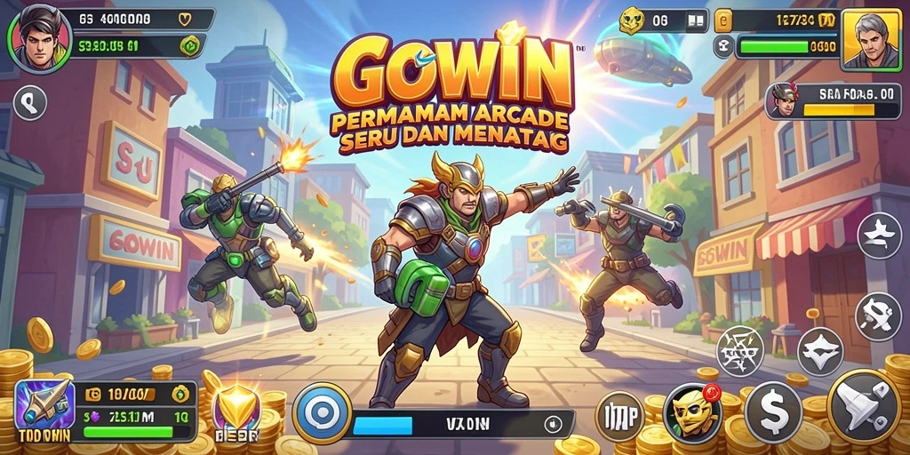 Tampilan gameplay GOWIN yang seru dan menantang.
