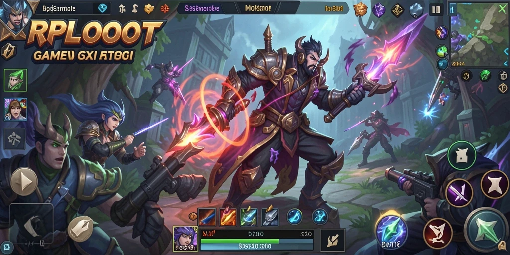 Tampilan gameplay RPLOOT yang seru dan menegangkan.
